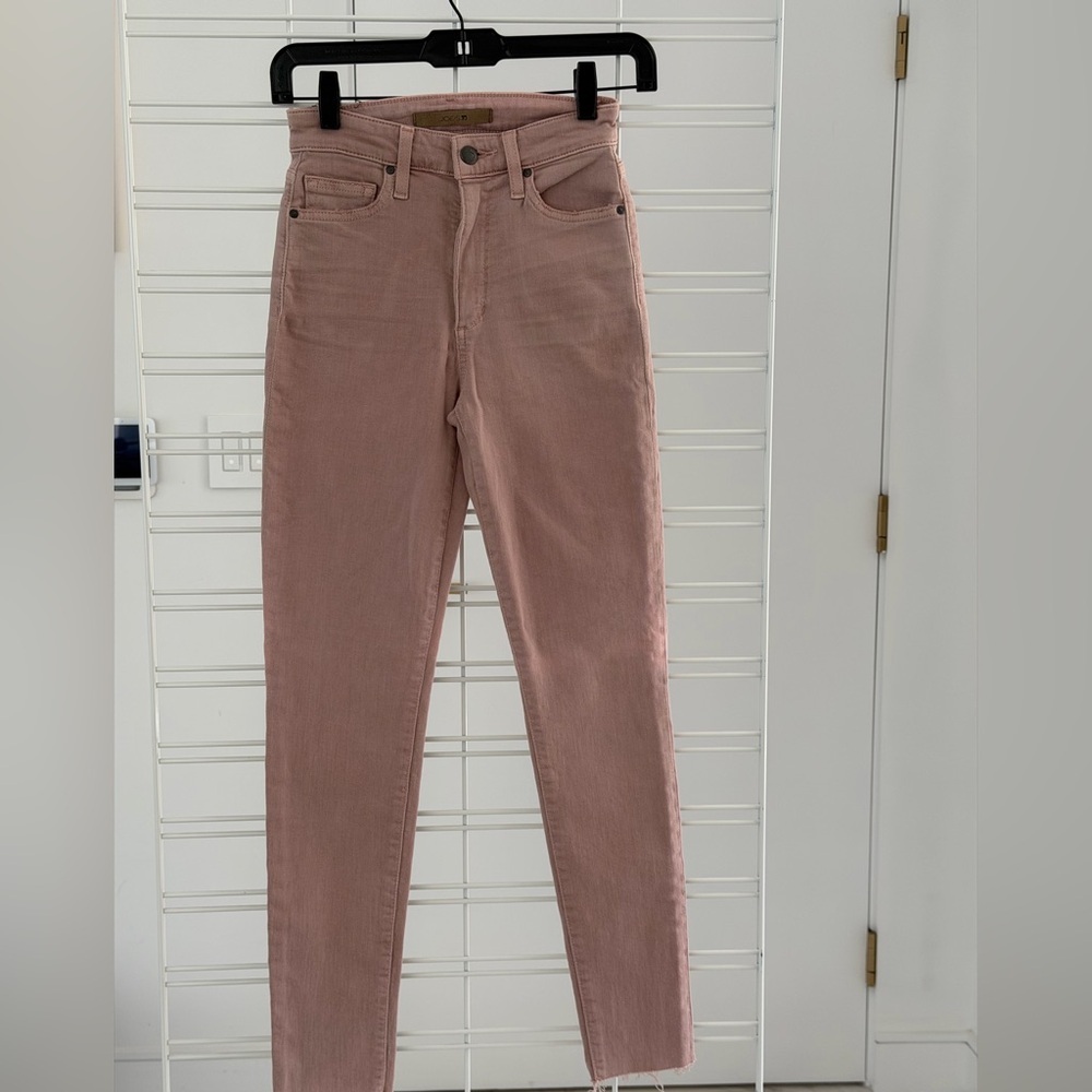 Joe’s Jeans Adobe Rose High Rise Skinny Raw Hem Jean W24 NWOT